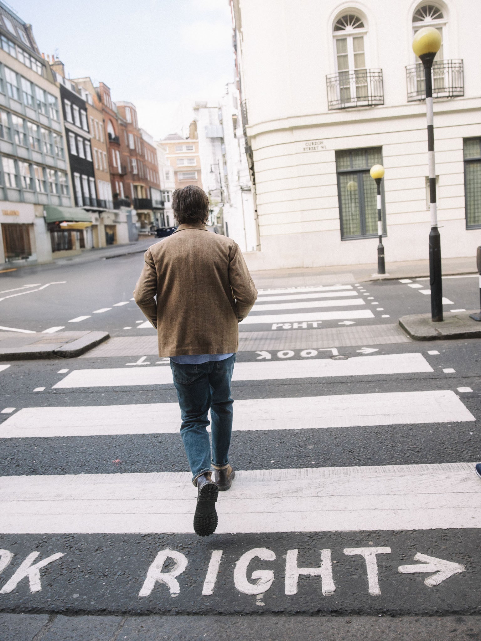 Modelshot / Dark Blue Denim / Detail